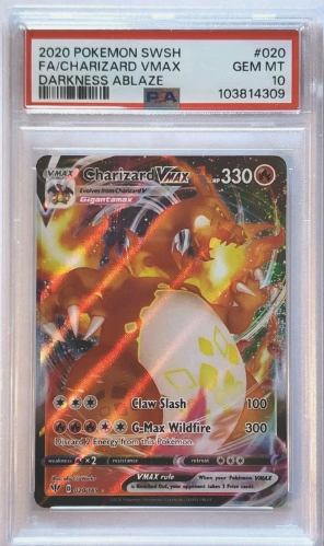 Wheel of Death - Darkness Ablaze Charizard PSA 10