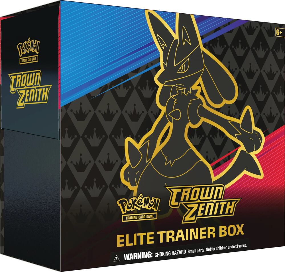 Crown Zenith - Elite Trainer Box Live Rip