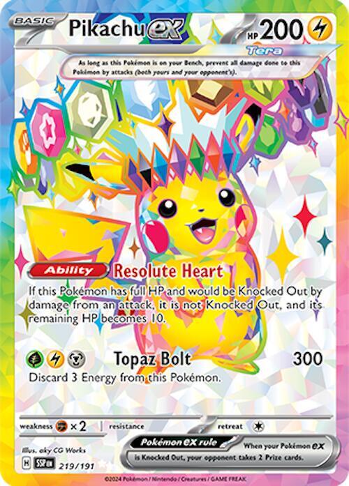 Surging Sparks - Pokemon Booster Pack Live Rip