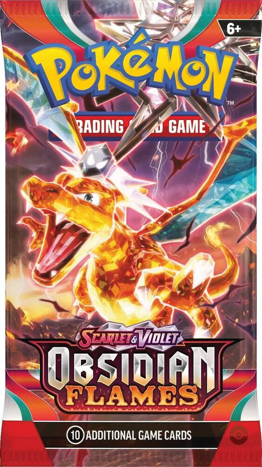 Obsidian Flames - Pokemon Booster Pack Live Rip