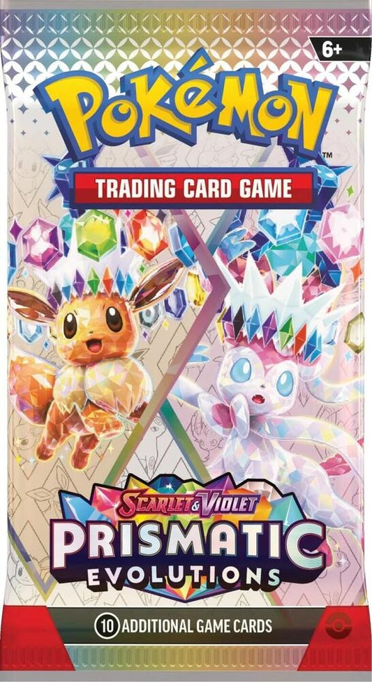 Prismatic Evolutions - Pokemon Booster Pack Live Rip