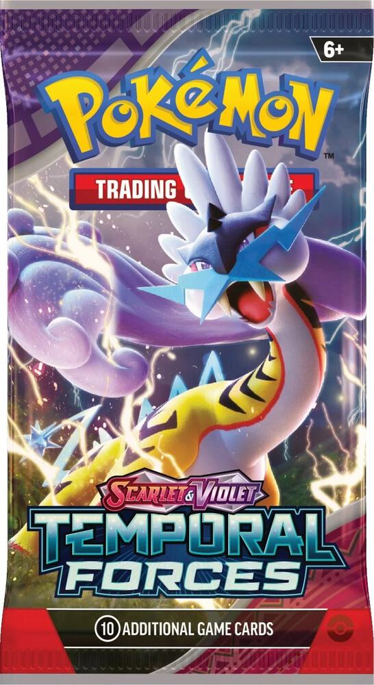 Temporal Forces - Pokemon Booster Pack Live Rip