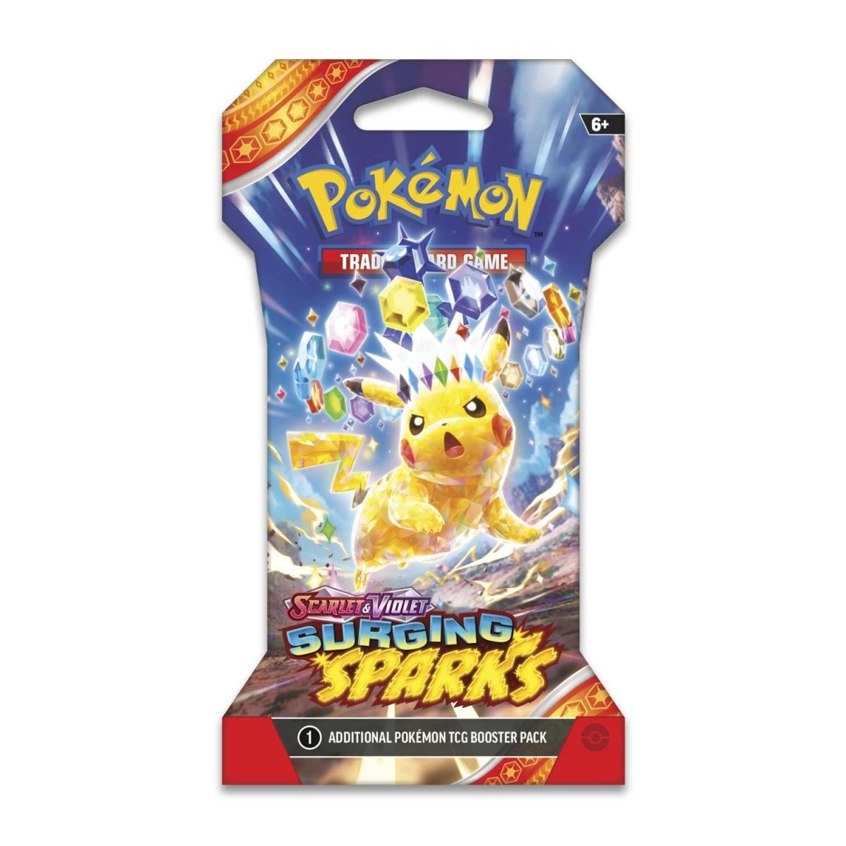 Surging Sparks - Pokemon Sleeved Booster Pack Live Rip